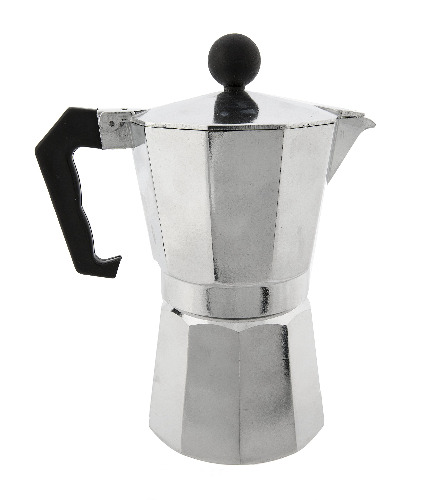 Primula PES-3306 Stovetop Espresso Coffee Maker - For Bold, Full Body Espresso – Easy to Use – Makes 6 Traditional Demitasse Cups Aluminum - 6 Cups - Aluminum