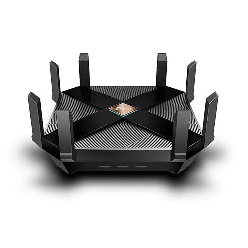 TP-Link AX6000 WiFi 6 Router(Archer AX6000) -802.11ax Wireless 8-Stream Gaming Router, 2.5G WAN, 8 Gigabit LAN Ports, MU-MIMO, 1.8GHz Quad-Core CPU - WiFi 6, AX6000 Gaming