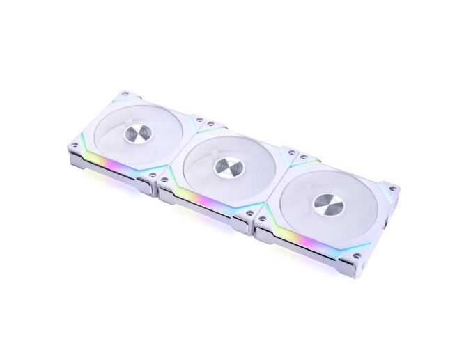 Lian Li SL120V2-3W UNI Cooler Case Fan 3 Pieces Set, White, 120 mm
