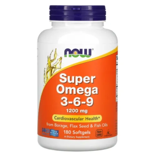 Omega 3-6-9, 1200mg, 180 Softgels + delivery from iHerb