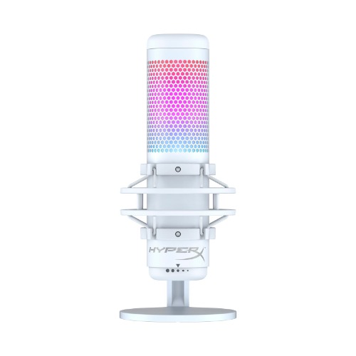 HyperX QuadCast S - USB Microphone | White-Grey