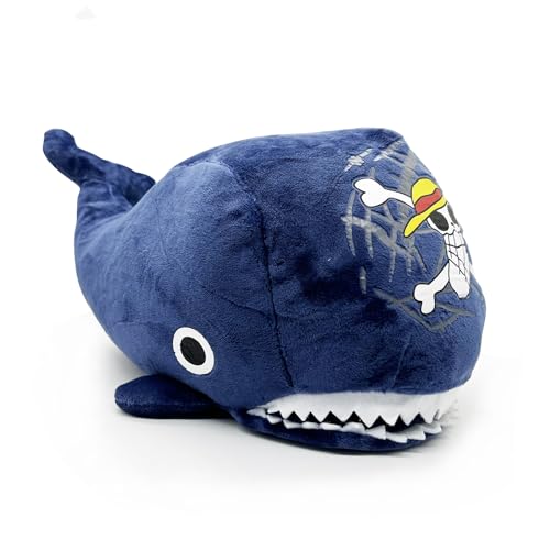 YJacuing 12in Anime One Piece Blue Whale Laboon Plush, Cute Cuddly Soft Stuffed Collectible Animal Plushie Doll Pillow Toy