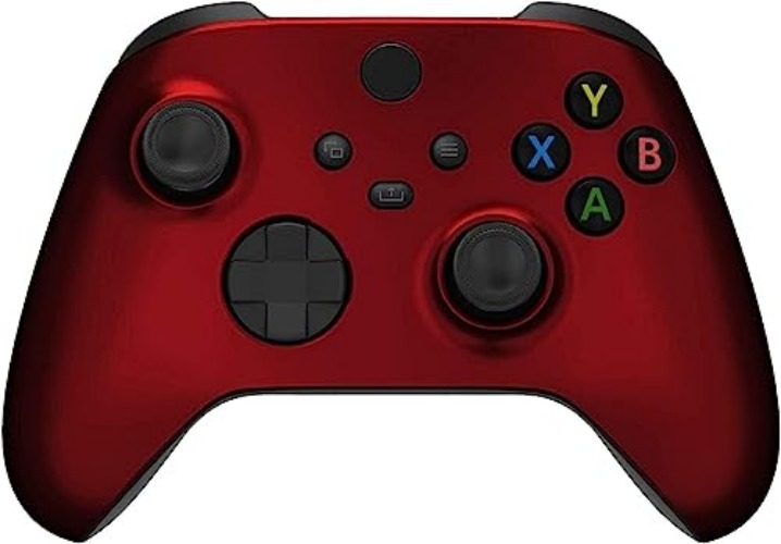 Microsoft Xbox Series X/S Wireless Bluetooth Controller Xbox Series Custom Soft Touch Red Compatible with Xbox One - red
