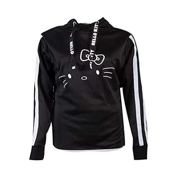 Hello Kitty Face Sweatshirt schwarz M