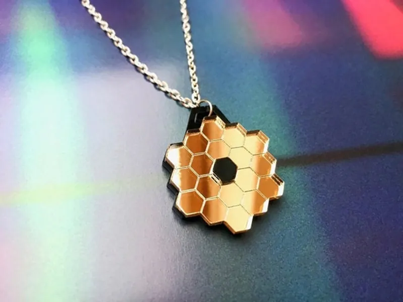 James Webb Space Telescope Pendant Necklace