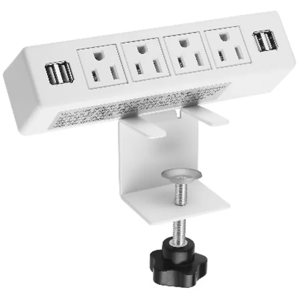 Desk Clamp Power Strip