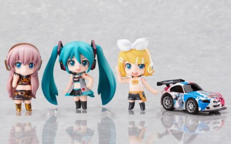 Vocaloid - GOOD SMILE Racing - Hatsune Miku - Nendoroid Petit - RQ Ver. - Pre Owned