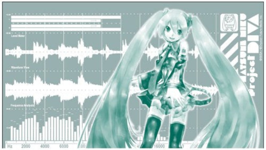 Vocaloid - Hatsune Miku - Glass - Project DIVA (Cospa) - Pre Owned