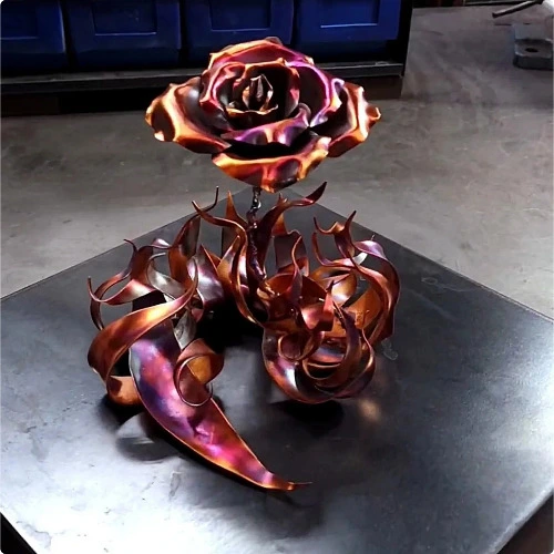 Copper Rose #1664e "True Love"