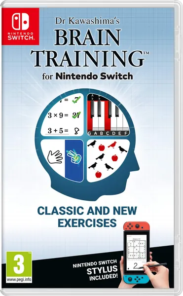 Dr Kawashima's Brain Training (Nintendo Switch) - Nintendo Switch Standard