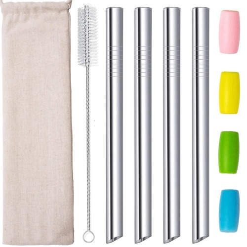 Reusable Metal Boba Straws