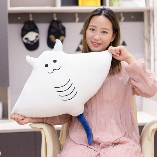 Manta Ray Cushions (3 SIZES) - 20" / 50 cm