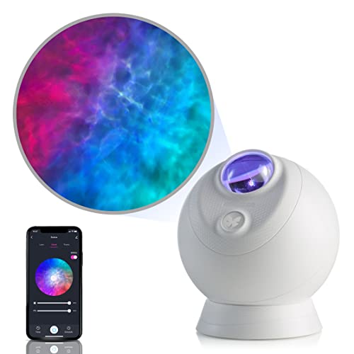 BlissLights Sky Lite Evolve - Galaxy Projector, LED Nebula Lighting, WiFi App, for Meditation, Relaxation, Gaming Room, Home Theater, and Bedroom Night Light Gift (Nebula Cloud Only) - Cloud Only