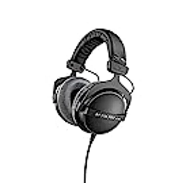beyerdynamic DT 770 PRO 80 Ohm Over-Ear Studio Headphones in Gray. Enclosed design, wired for professional recording and monitoring