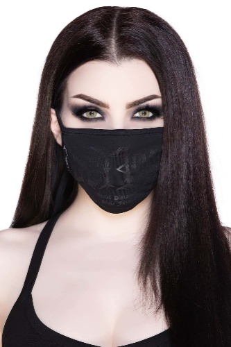 Get Lost Face Mask | One Size / Black / 100% Cotton