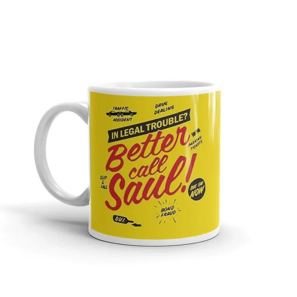 BETTER CALL SAUL Mug 11 Oz White Ceramic