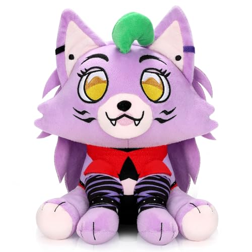 10.6 Inch Five Nights Freddy Wolf Plush - Horror Games Plush Cartoon Game Wolf Plush Stuffed Animal Plush Pillow Home Decor Birthday Easter Gift for Fans Kids Collect