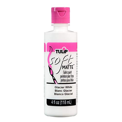TULIP Soft Paint 20403 Sfp 4Oz Matte Glacier White, 4 Fl Oz (Pack of 1) - Matte Glacier White - 4 Fl Oz (Pack of 1)