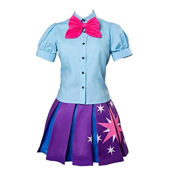 
                            Twilight Sparkle Costume Human Dress Cosplay Costume Adult Suit Halloween Carnival Cosplay Costumes
                        