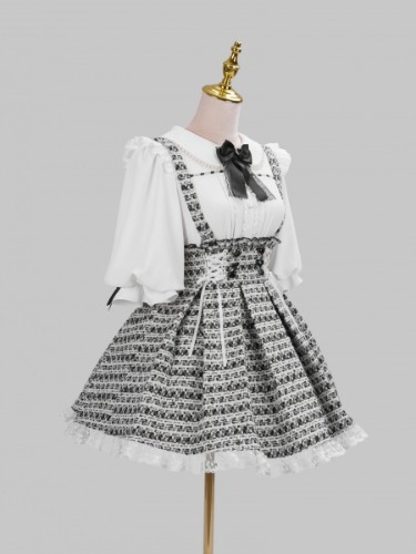 [$37.00][US Size] Jirai Kei Elastic High Waist Skirt for Autumn and Winter