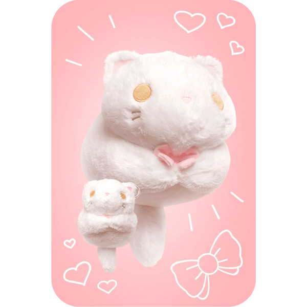 PuffPals - Coco The Cat Plushie