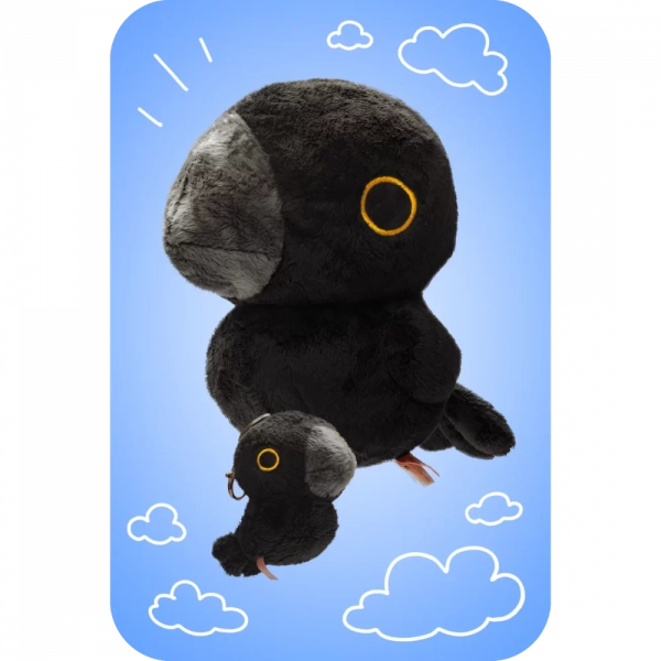 PuffPals - Helios The Crow Plushie 