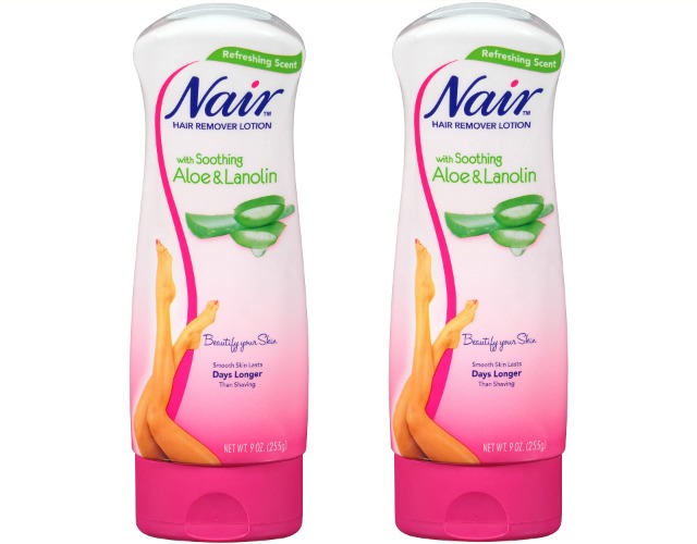 Nair Hair Removal Lotion - Aloe & Lanolin - 9 oz - 2 pk by Nair - 