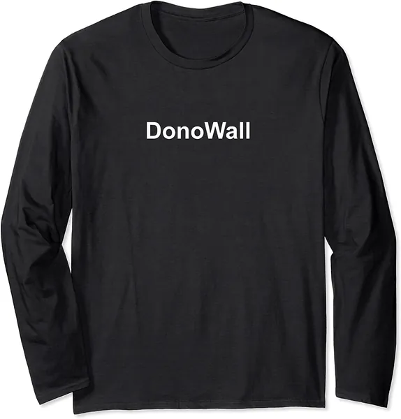 DonoWall Emote - Gamer Stream Chat Meme Long Sleeve T-Shirt