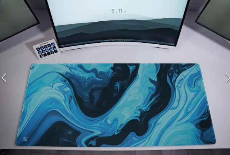 Liquid Blue Mousepad