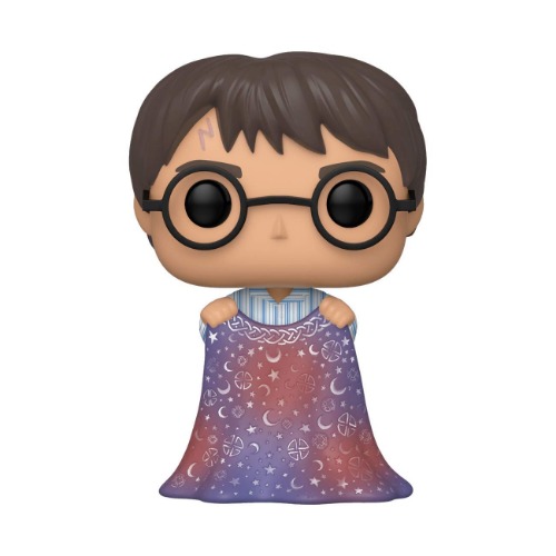 Funko 48063 Harry Potter Harry with Invisibility Cloak Pop Vinyl Figure, Multicolour 16.0 cm