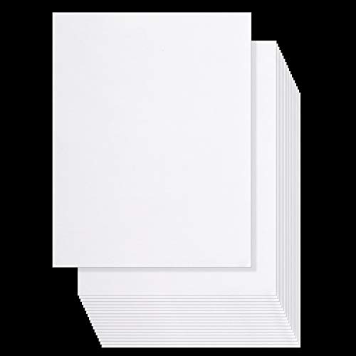 80 Pieces Sticker Collecting Album Pages Double-Sided Release Papers Blank Pages for Sticker Collecting Albums, 10.6 x 8.3 Inches