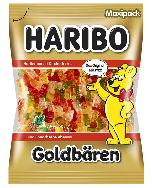 Haribo Goldbears, Fruit Gums, Winegums, Sweets, Bonbons, In Bag, 1 kg Packet