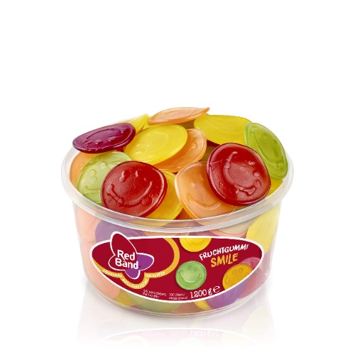 Red Band - Smile Winegums - 100 piece tub