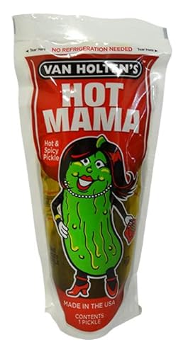 Van Holten's - Hot Mama Hot & Spicy Pickle-In-A-Pouch - TIK TOK pickle