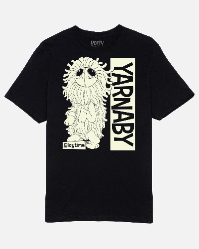 Yarnaby Sitting Black Tee | XL