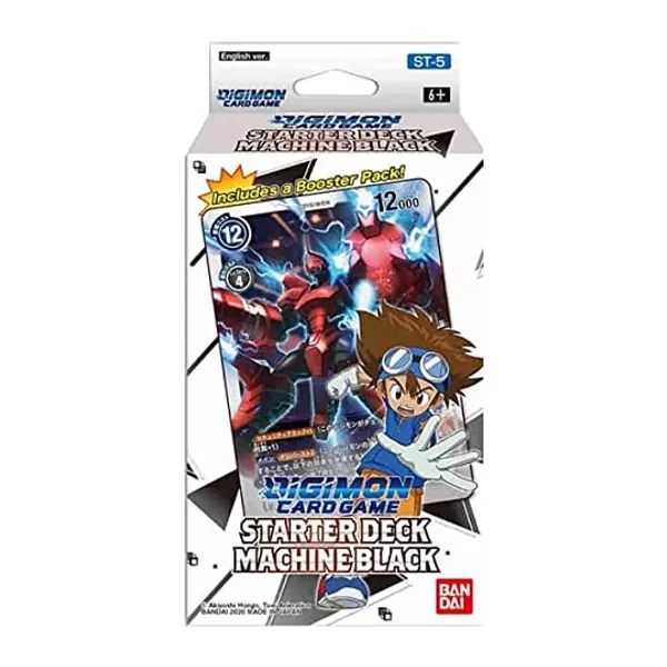 
                            Digimon Starter Deck Machine Black + Promo Pack
                        
