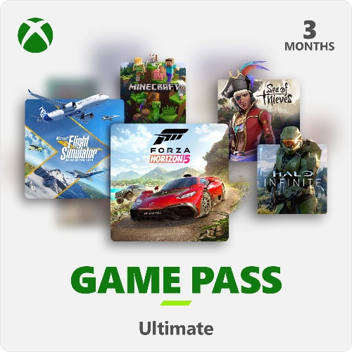 Xbox Game Pass Ultimate: 3 Month Membership [Digital Code] - 3 Month Code