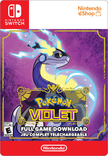 Pokémon Violet Standard - Nintendo Switch [Digital Code] - Nintendo Switch Digital Code Violet
