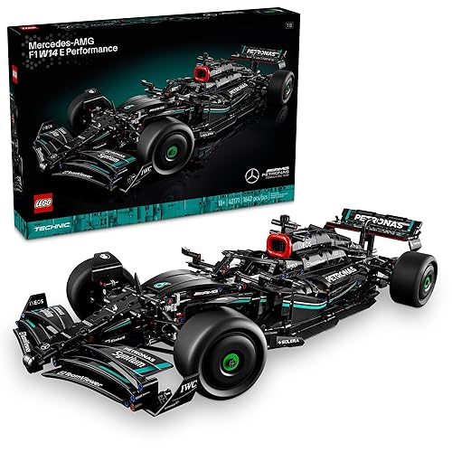 LEGO Technic Mercedes-AMG F1 W14 E Performance Race Car Building Set, Scale Model Car Gift for Adults, Authentically Detailed Build and Display Model for Home or Office Décor, 42171