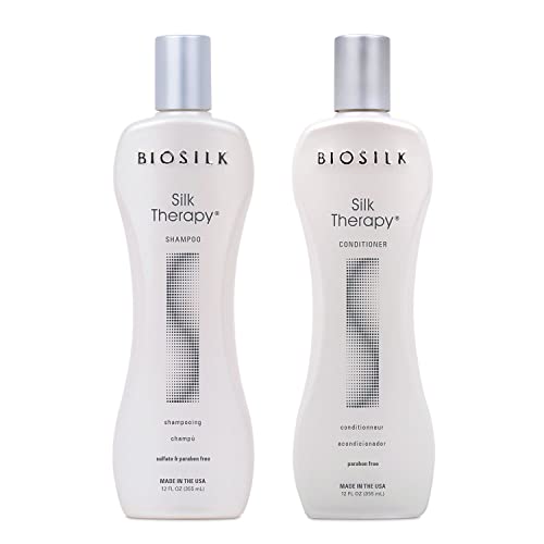 Biosilk Silk Therapy Duo Set Shampoo und Conditioner 340 ml