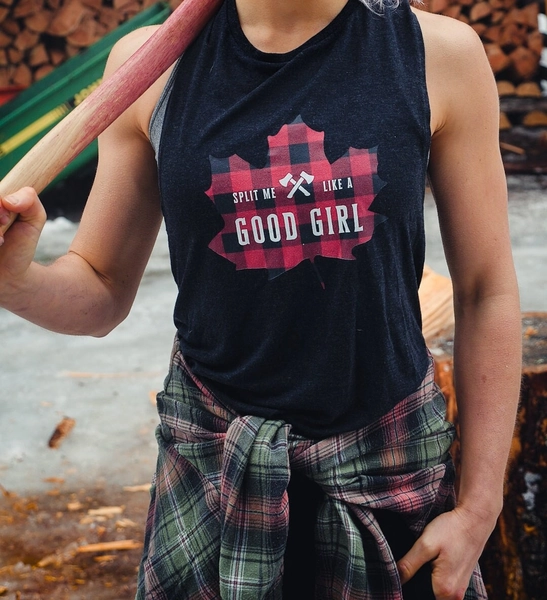 Split Me Like A Good Girl -  Muscle Tank