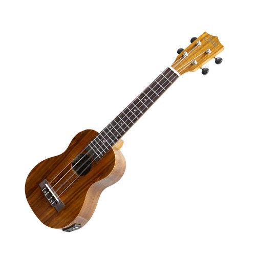 S.Yairi YU-SL-01KE Ukulele with Preamplifier, Electric Ukulele, Soprano Size, Long Neck, Core Material, Gear Peg Specifications (Gig Bag Included) - ソプラノ/ロングネック - Core material (electric specifications)