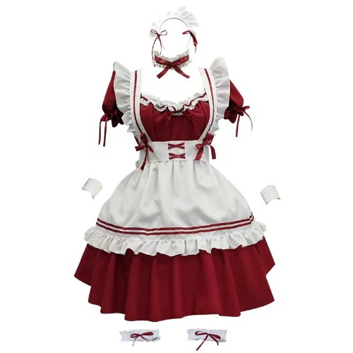 Maid Dress Delights - 3 XL / Burgundy