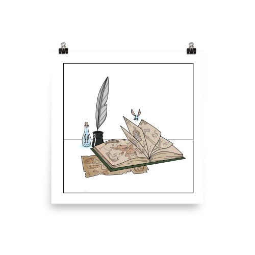 The Guide | 10x10 in Poster | The Legend of Zelda