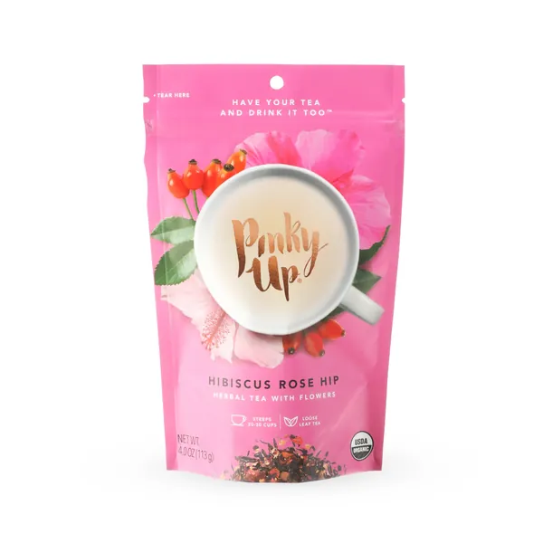 Hibiscus Rosehip Loose Leaf Tea Pouch