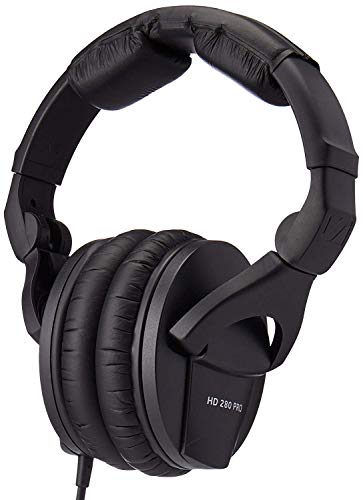 Sennheiser Professional HD 280 PRO Over-Ear Monitoring Headphones,Black - New Model - Headphone