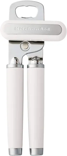 KitchenAid Classic Multifunction Can Opener / Bottle Opener, 8.34-Inch, White - White Can Opener