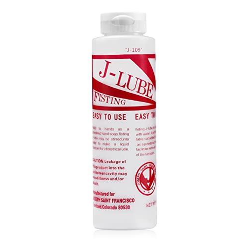 J-LUBE FISTING Powder Mixes with Water One Bottle Makes 6-8 Gallons of Lubricant 10 oz (1) (1) - 1