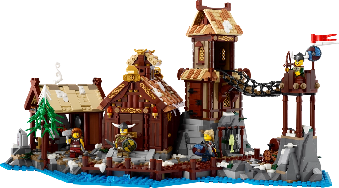 Viking Village Set! Coming October! Stream Build!