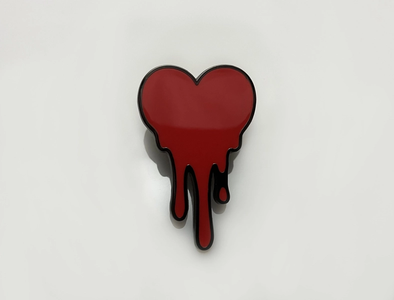 Hard Enamel Pin - Strade Heart